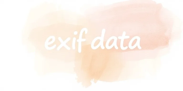Exif Veri Nedir?